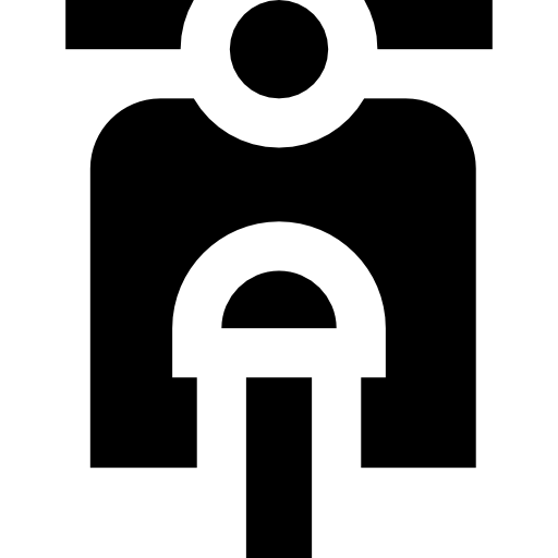 motocicleta Basic Straight Filled icono