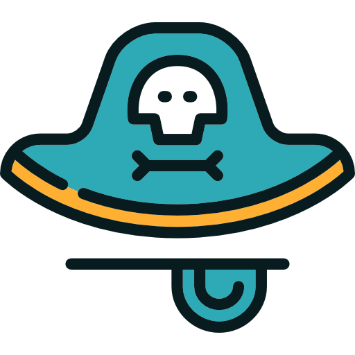 pirata Special Lineal color icona