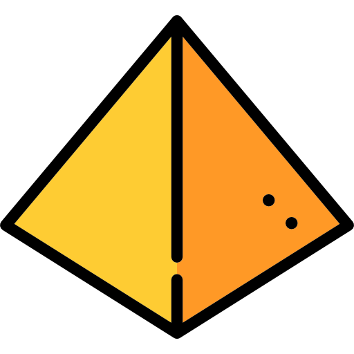 pyramide Special Lineal color icon
