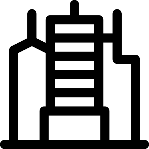 도시 Basic Straight Lineal icon