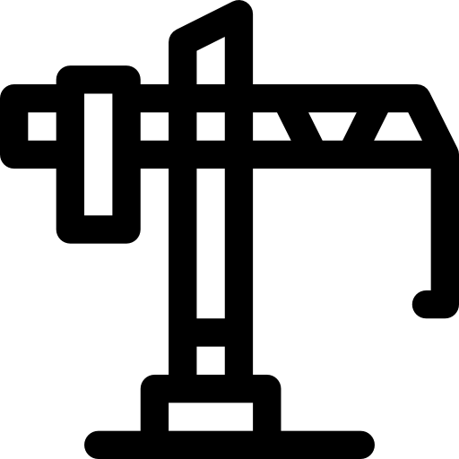 Crane Basic Straight Lineal icon