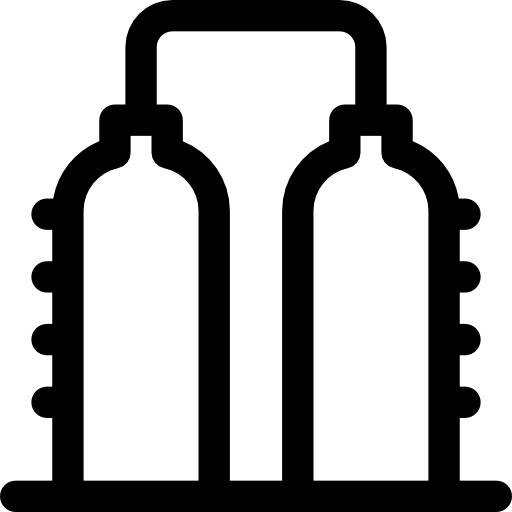planta de energía Basic Straight Lineal icono