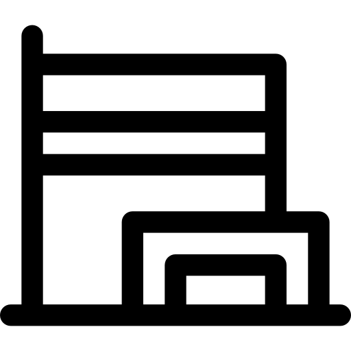 공장 Basic Straight Lineal icon