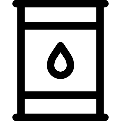 pétrole Basic Straight Lineal Icône