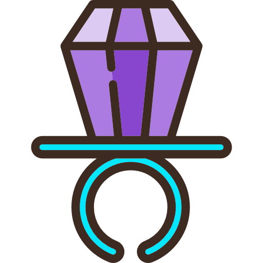 ring pop Special Lineal color icon