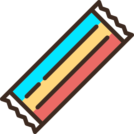 caramelo Special Lineal color icono