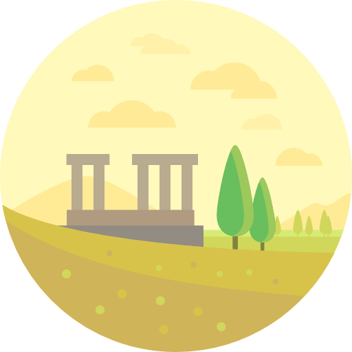 Ruins Special Flat icon