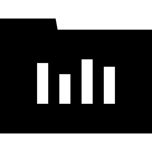 Папка Basic Straight Filled иконка