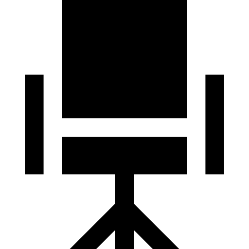 Armchair Basic Straight Filled icon