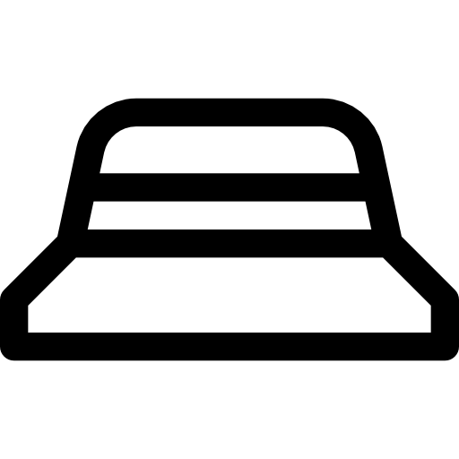 sombrero Basic Straight Lineal icono