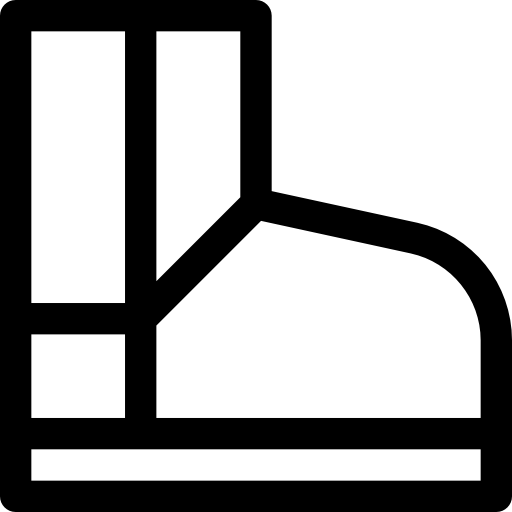 schneeschuh Basic Straight Lineal icon
