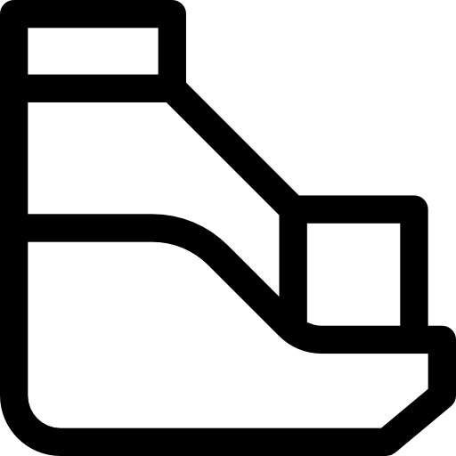 scarpa Basic Straight Lineal icona