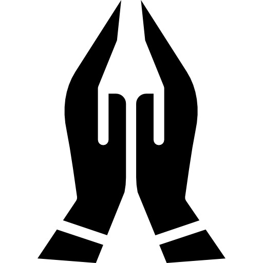 祈り Curved Fill icon