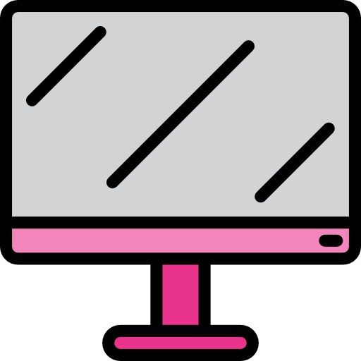 テレビ Catkuro Lineal Color icon