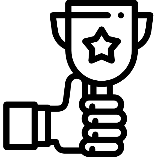 アワード Detailed Rounded Lineal icon