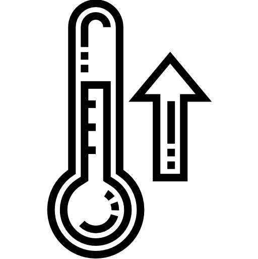 termometro Detailed Straight Lineal icona