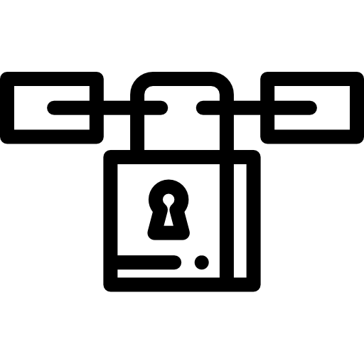 鎖 Detailed Rounded Lineal icon