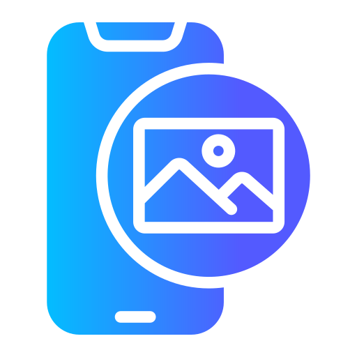 Picture Generic gradient fill icon