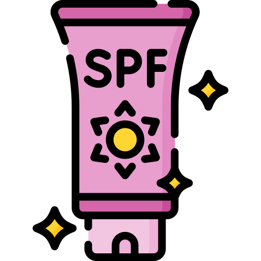 protector solar Special Lineal color icono