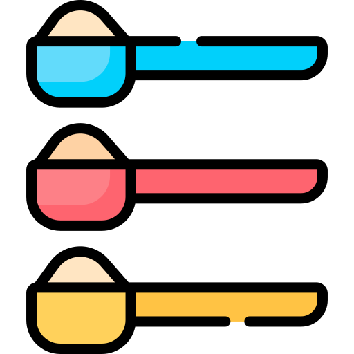 cucharas Special Lineal color icono