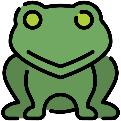 개구리 Generic color lineal-color icon
