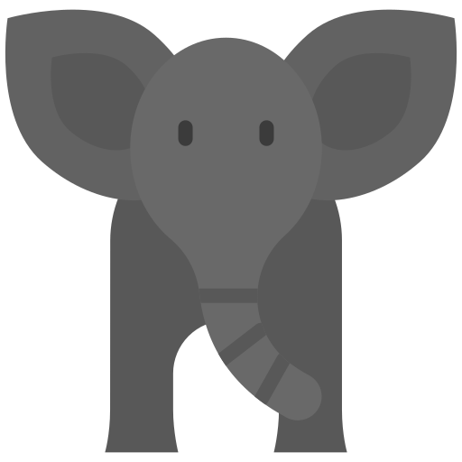 Elephant Generic color fill icon