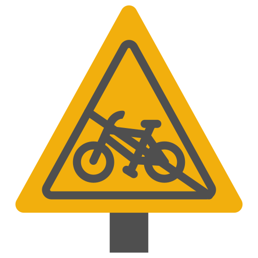 No bike Generic color fill icon