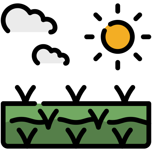 campo di riso Generic color lineal-color icona