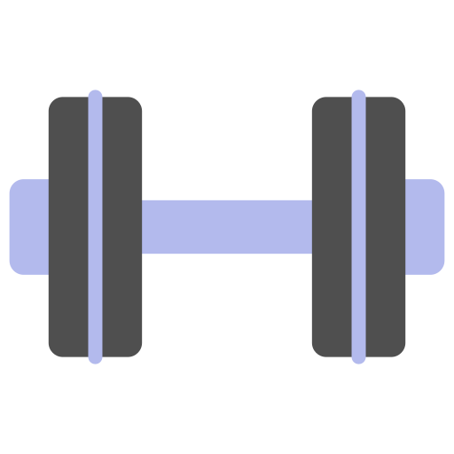 Dumbell Generic color fill icon
