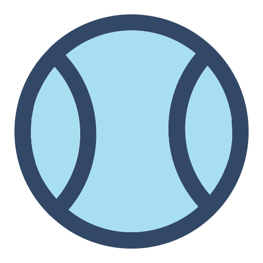 pelota Generic color lineal-color icono