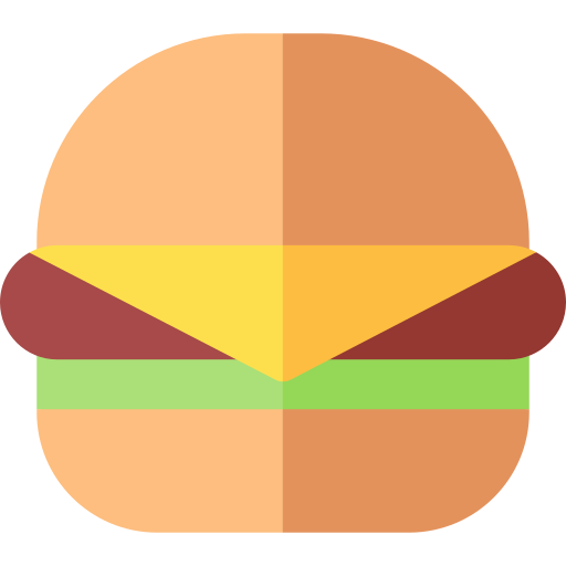 burger Basic Rounded Flat Icône