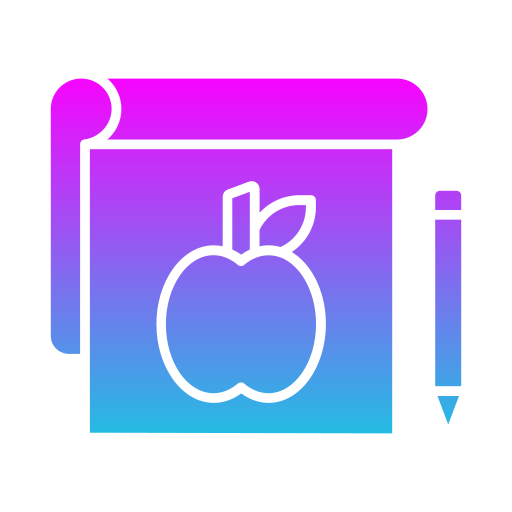 スケッチブック Generic gradient fill icon