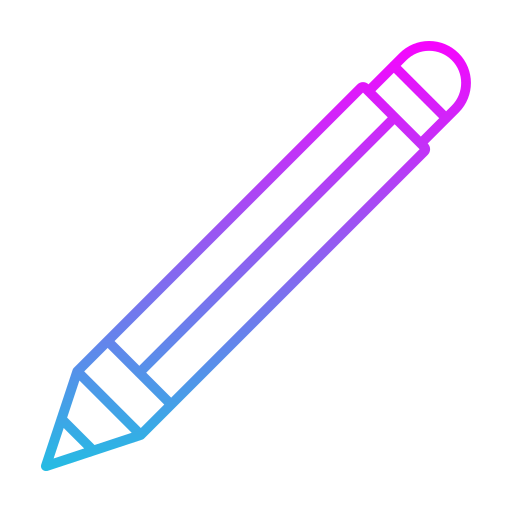 Pencil Generic gradient outline icon