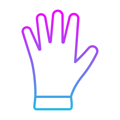 ręka Generic gradient outline ikona