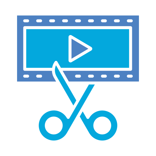 Video editor Generic color fill icon