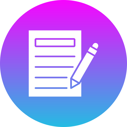 texteditor Generic gradient fill icon