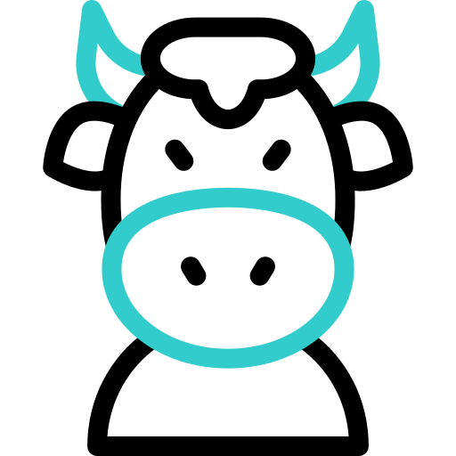 Bull Basic Accent Outline icon