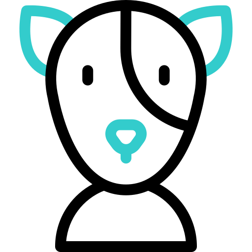 perro Basic Accent Outline icono