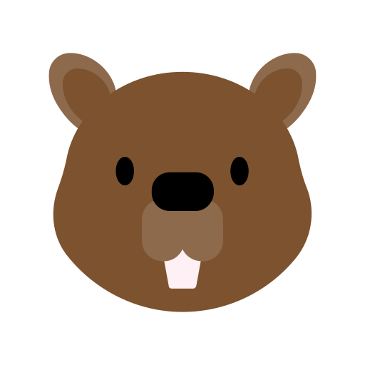 Beaver Generic color fill icon