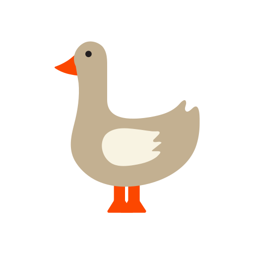 Goose Generic color fill icon