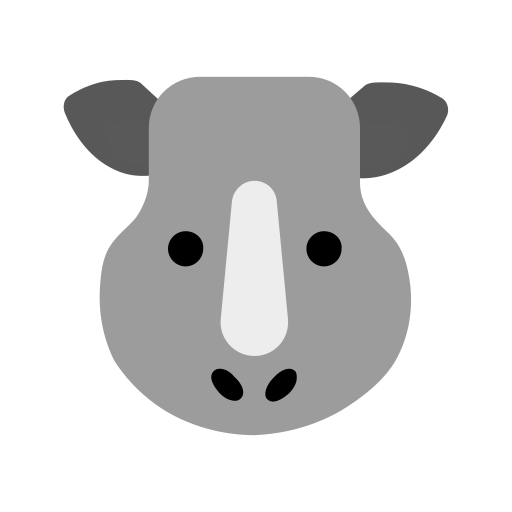 Rhino Generic color fill icon