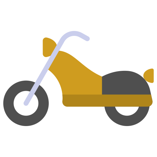 Motorcycle Generic color fill icon