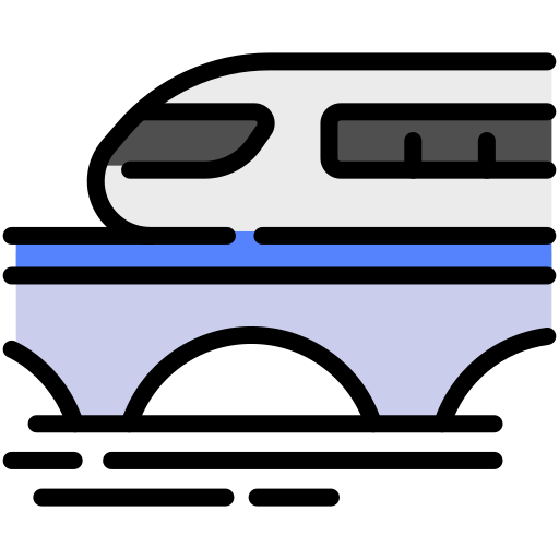 地下鉄 Generic color lineal-color icon