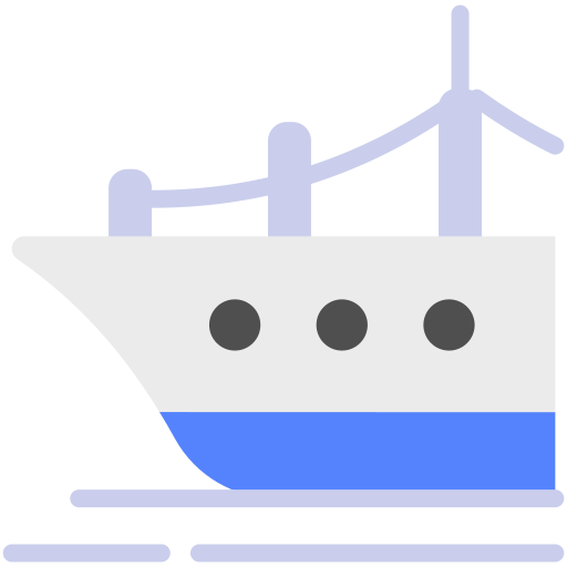 barco Generic color fill Ícone