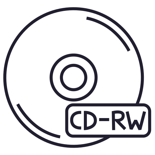 cd Generic outline icoon