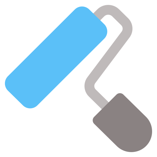Paint roller Generic color fill icon