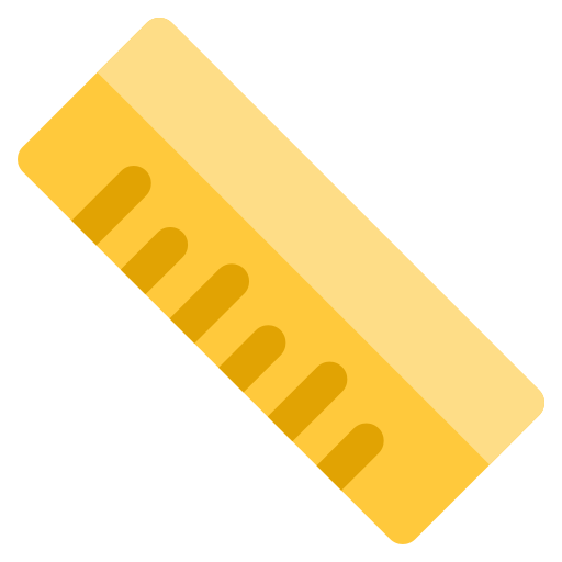 ルーラー Generic color fill icon