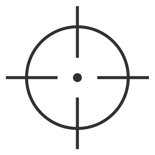 objetivo Generic outline icono