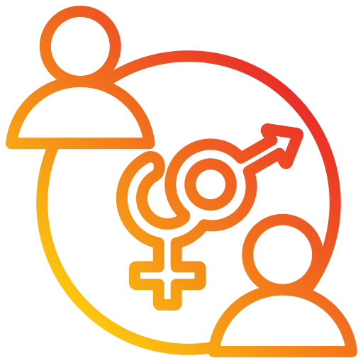 identidad de género Generic gradient outline icono