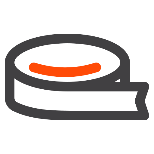 Adhesive tape Generic color outline icon